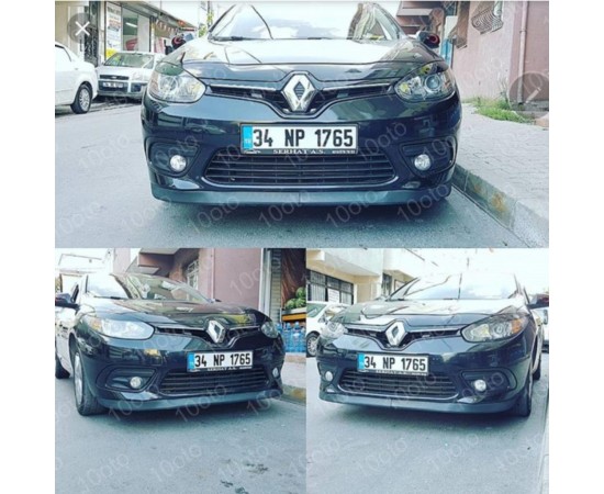 Renault Fluence lip Üniversal 2 Parça Astra H Tipi Kırılmaz Tampon eki
