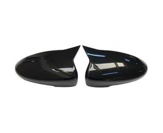 Fiat Palio Yarasa Ayna Kapağı ABS Plastik Batman Piano Black Batman ayna Kapağı 2003-2009 Modeller için
