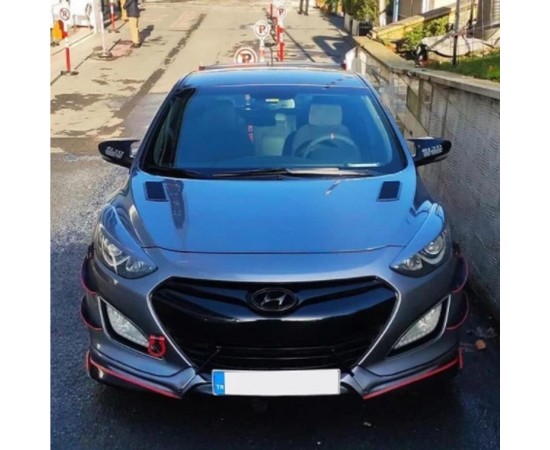 Hyundai i30 Yarasa Ayna Kapağı Parlak Siyah
