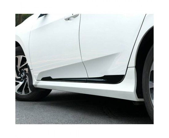 Honda Civic Fc5 Fk7 Yan Kapı Alt Çıtası Parlak Siyah BOYALI