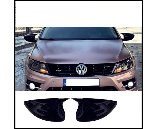 Volkswagen Passat CC Yarasa Ayna Kapağı Parlak Siyah