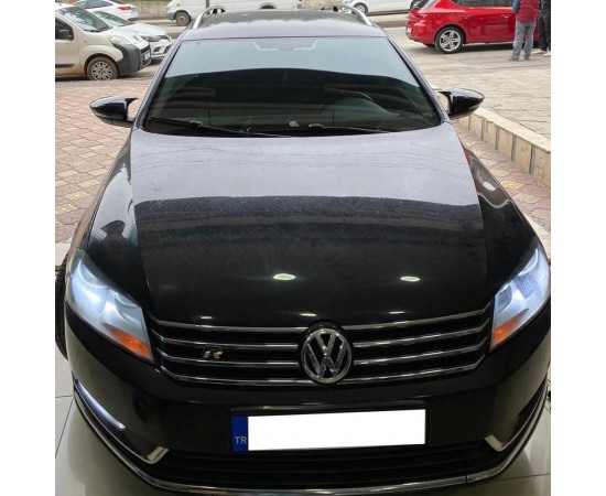 Volkswagen Passat B7 Yarasa Ayna Kapağı Parlak Siyah 2011.2014