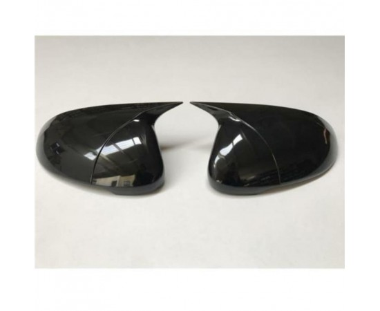 Vw Passat B8 Yarasa Ayna Kapağı ABS Plastik Batman Piano Black Parlak siyah
